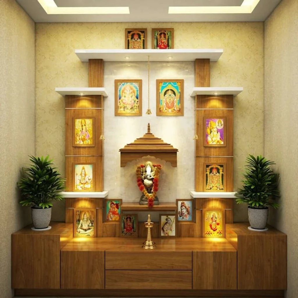 puja unit interior design photo 03